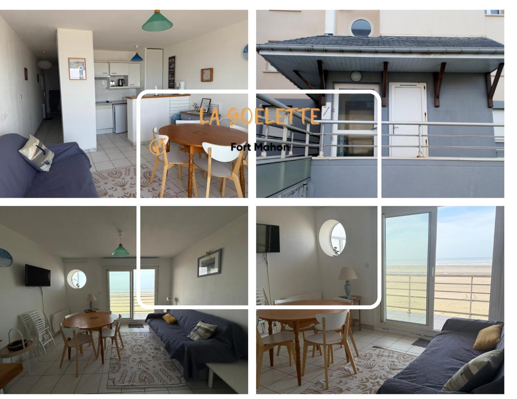 La Goelette Apartment Fort-Mahon-Plage Exterior photo